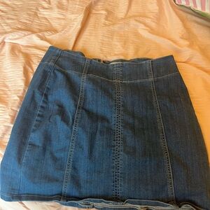 Denim Blue Skirt